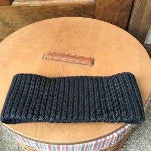 FINAL PRICE - Echo Charcoal Gray Ear Warmer Headband